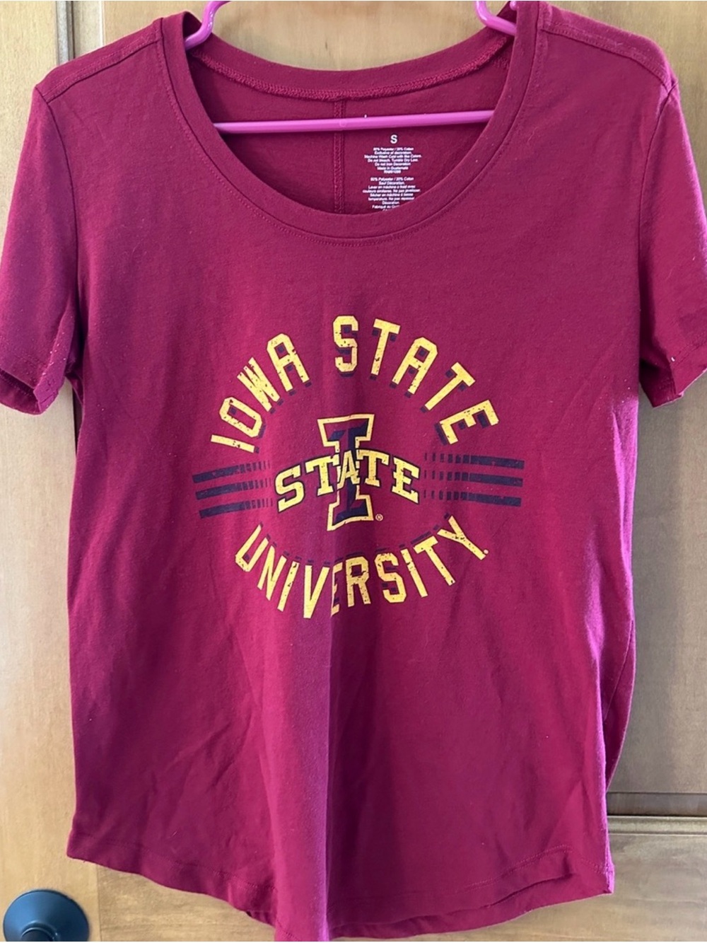 Boxercraft Iowa State University Curved Hem Tee S